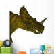 Centrosaurus Dinosaur Head Wall Decal