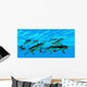 Cymbospondylus Ichthyosaurs Swim Together Wall Decal
