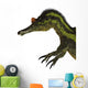 Ichthyovenator Dinosaur Head Wall Decal