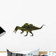 Side Ichthyovenator Dinosaur Wall Decal Design 1