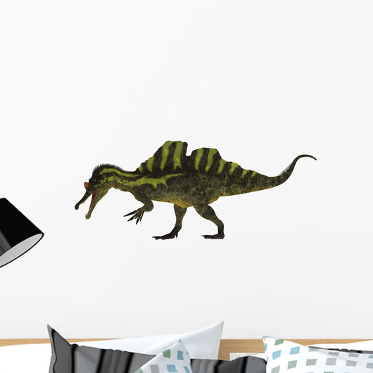 Side Ichthyovenator Dinosaur Wall Decal Design 1