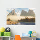Herd Mamenchisaurus Dinosaurs Grazing Wall Decal