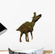 Lambeosaurus Dinosaur White Wall Decal Design 2