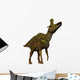 Lambeosaurus Dinosaur White Wall Decal Design 2