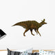 Lambeosaurus Dinosaur White Wall Decal Design 1