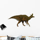 Lambeosaurus Dinosaur White Wall Decal Design 1