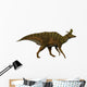 Lambeosaurus Dinosaur White Wall Decal Design 1