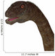 Malawisaurus Dinosaur Head Wall Decal