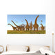 Two Dracorex Dinosaurs Walk Wall Decal