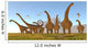 Two Dracorex Dinosaurs Walk Wall Decal