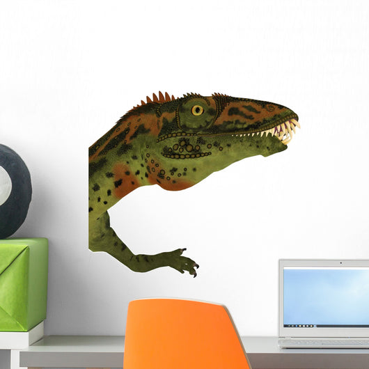 Masiakasaurus Dinosaur Head Wall Decal