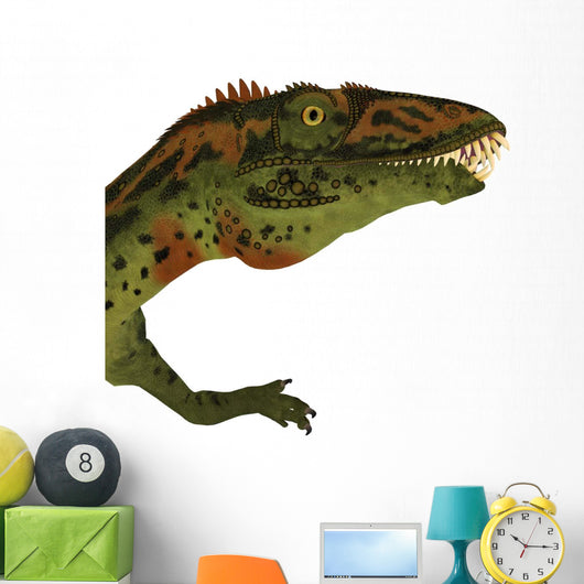 Masiakasaurus Dinosaur Head Wall Decal