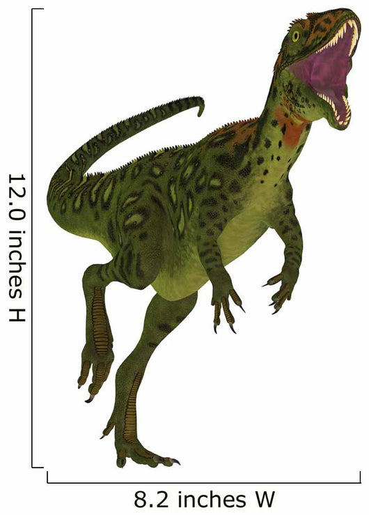 Vicious Masiakasaurus Dinosaur Wall Decal