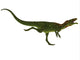 Running Masiakasaurus Dinosaur Wall Decal