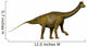 Nigersaurus Dinosaur Side Wall Decal