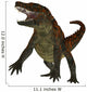 Uberabasuchus White Wall Decal