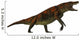 Uberabasuchus Side Profile Wall Decal