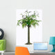 Alethopteris Zeilleri Tree White Wall Decal