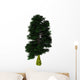 Nothofagus Antarctica Tree White Wall Decal