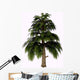 Archaeopteris Tree White Wall Decal