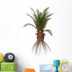 Cycadeoidea Plant White Wall Decal