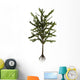 Dicroidium Plant White Wall Decal