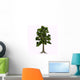 Glossopteris Tree White Wall Decal