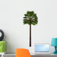 Chamaerops Humilis White Wall Decal