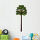 Chamaerops Humilis White Wall Decal