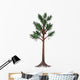 Cordaites Plant White Wall Decal