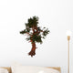 Pinus Aristata Tree White Wall Decal