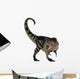Fierce T-rex Dinosaur White Wall Decal