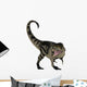Fierce T-rex Dinosaur White Wall Decal