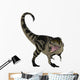 Fierce T-rex Dinosaur White Wall Decal