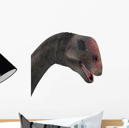 Brontomerus Dinosaur Head Wall Decal