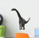 Brontomerus Dinosaur White Wall Decal