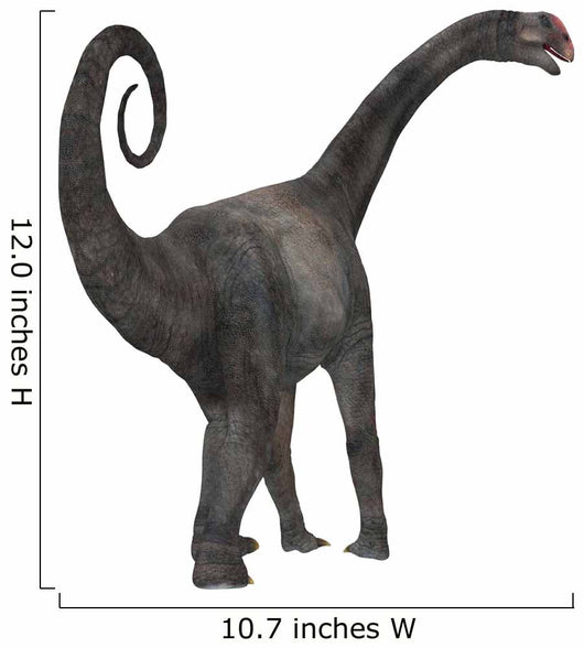 Rear Brontomerus Dinosaur Wall Decal