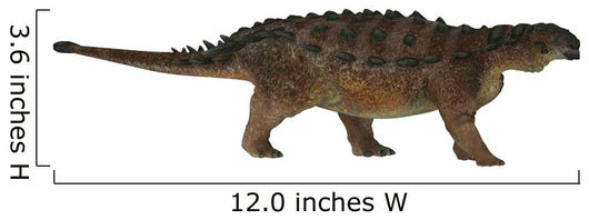 Side Profile Pinacosaurus Dinosaur Wall Decal
