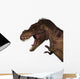 T-rex Dinosaur Head White Wall Decal