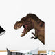 T-rex Dinosaur Head White Wall Decal
