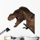 T-rex Dinosaur Head White Wall Decal