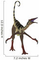 Front Pelecanimimus Dinosaur Wall Decal