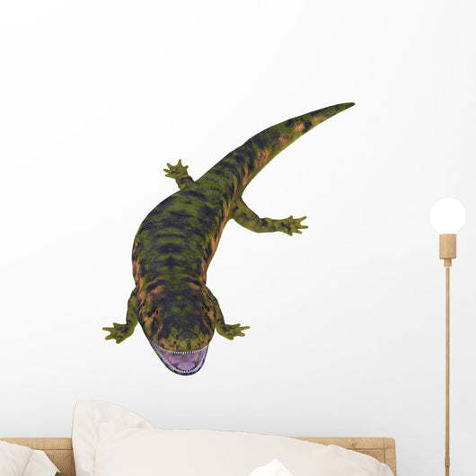 Dendrerpeton White Wall Decal Design 2