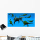 Nothosaurus Marine Reptile Attacks Wall Decal
