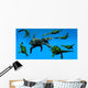 Nothosaurus Marine Reptile Attacks Wall Decal