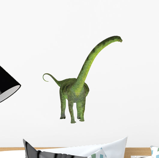 Puertasaurus Dinosaur White Wall Decal Design 2