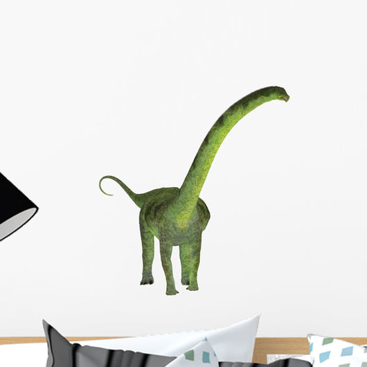 Puertasaurus Dinosaur White Wall Decal Design 2
