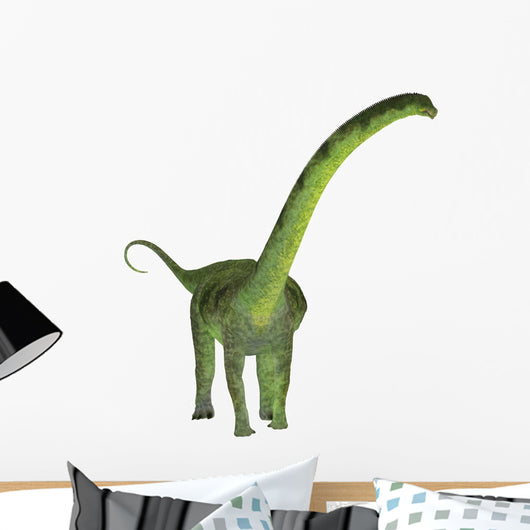 Puertasaurus Dinosaur White Wall Decal Design 2
