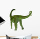 Puertasaurus Dinosaur White Wall Decal Design 1