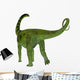 Puertasaurus Dinosaur White Wall Decal Design 1